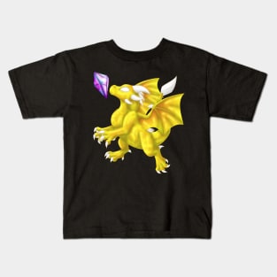 GemBabs: Elemental Dragon (Electric) Kids T-Shirt